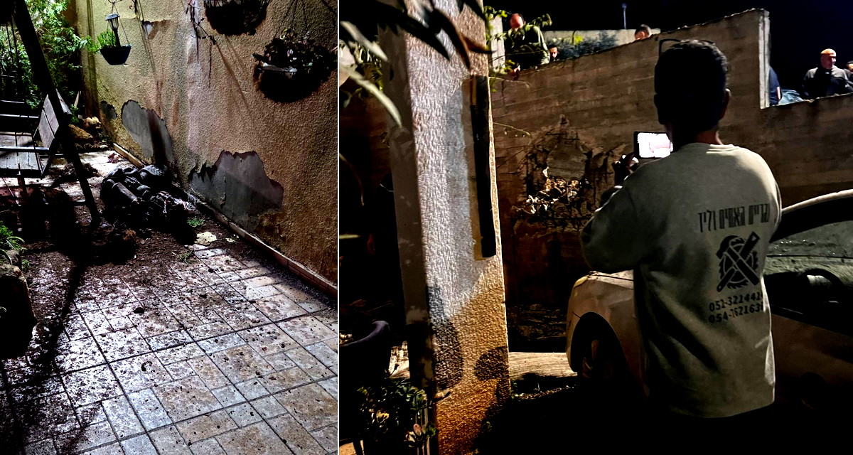 سقوط شظايا صاروخية في شفاعمرو وحيفا دون تسجيل إصابات بشرية