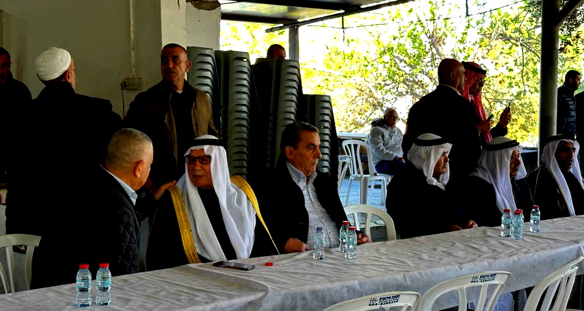 عقد راية الصلح في الرملة بين عائلتي جدوع وأبو صعلوك