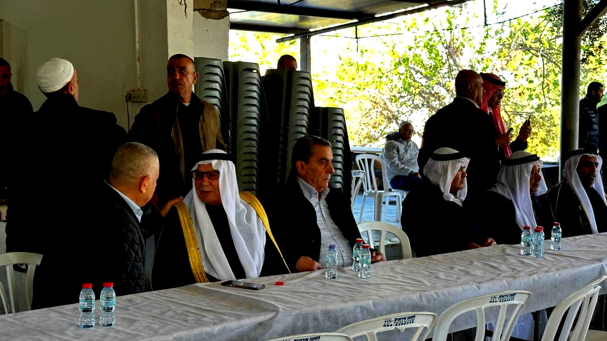 عقد راية الصلح في الرملة بين عائلتي جدوع وأبو صعلوك