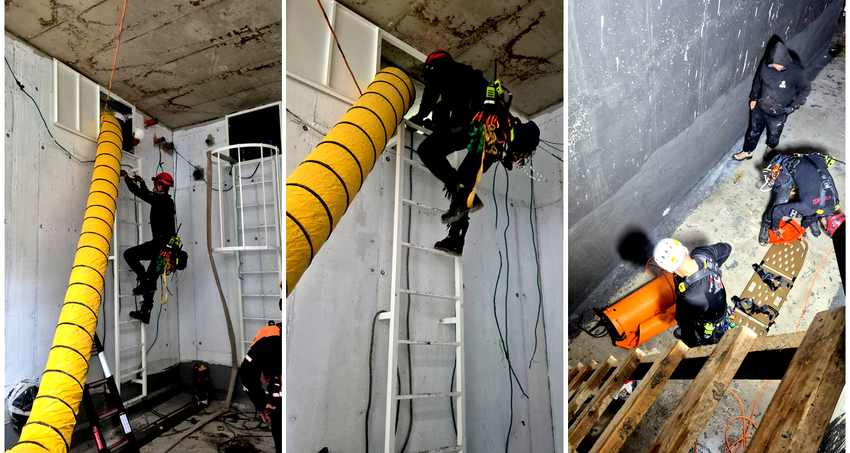 كريات يام: تخليص شخص عالق داخل بئر مياه بعمق 4 امتار