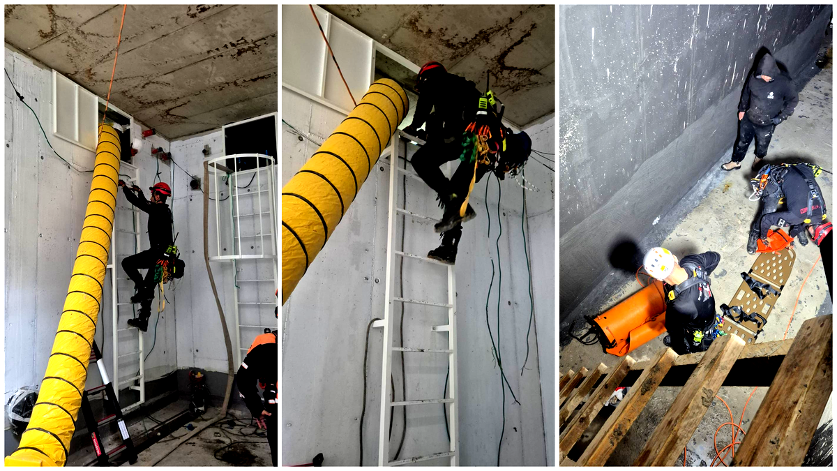 كريات يام: تخليص شخص عالق داخل بئر مياه بعمق 4 امتار