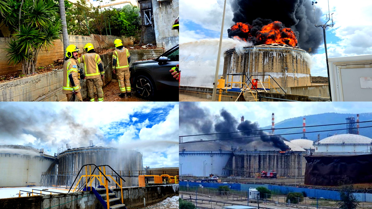 رشقة صاروخية مشتركة بين حزب الله وإيران تستهدف مدينة حيفا ومحيطها...  إصابتان إحداها خطيرة عقب سقوط شظايا في شفاعمرو