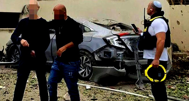 إصابة طفيفة وحالات هلع في كريات شمونة جراء رشقة من لبنان