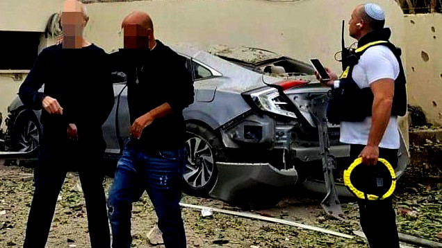 إصابة طفيفة وحالات هلع في كريات شمونة جراء رشقة من لبنان