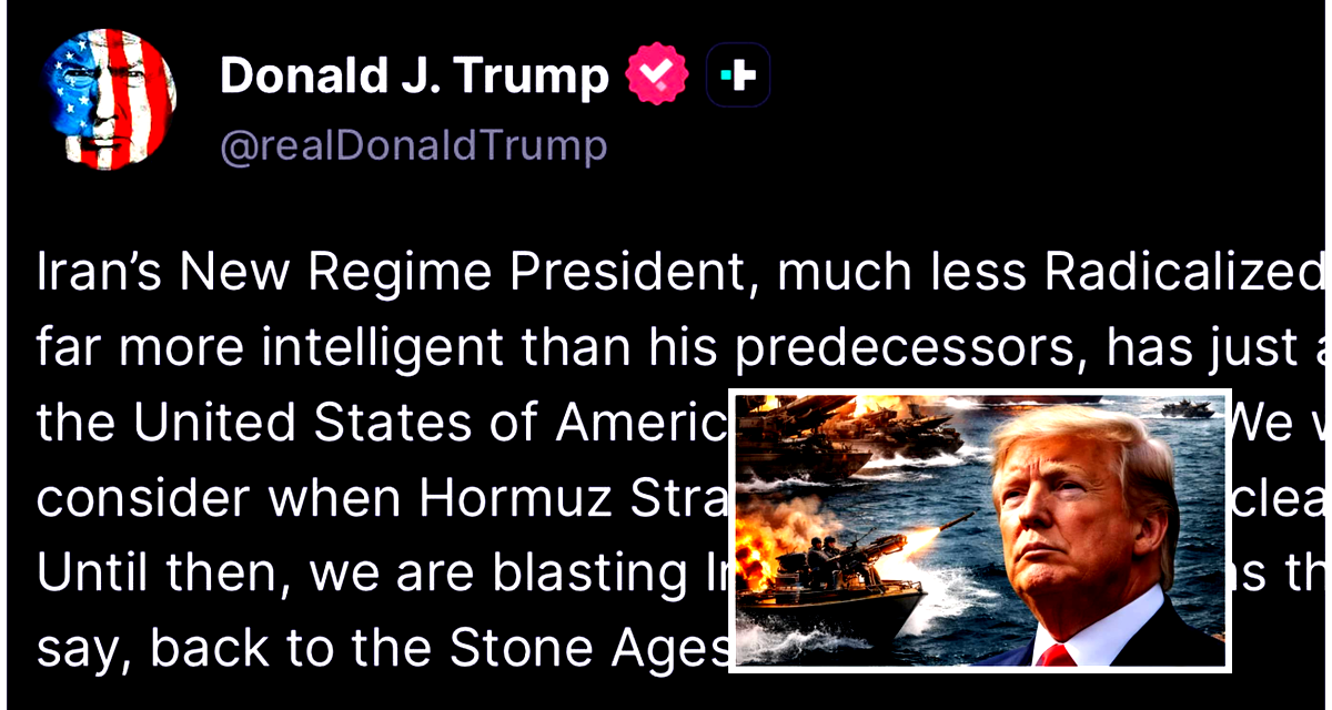 ترامب : رئيس النظام الايراني الجديد طلب للتو وقف إطلاق النار  