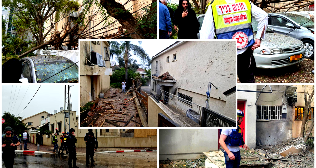 اسرائيل تتعرض لرشقات صاروخية من إيران، هي الأوسع نطاقا والأعنف منذ نحو ثلاثة أسابيع.