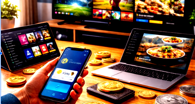 الاشتراكات الرقمية المدفوعة بالعملات المشفرة