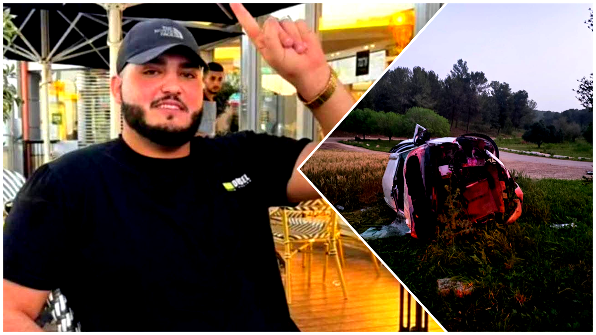 مصرع الشاب حسن منير الهزيل نجل عضو بلدية رهط اثر حادث طرق في كريات جات