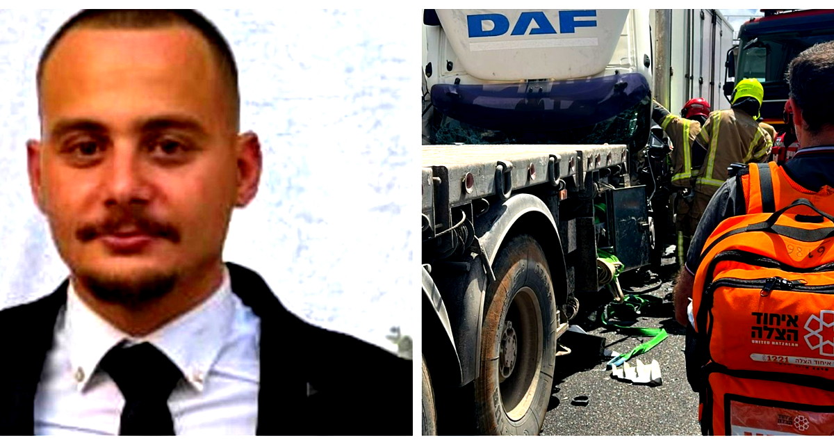 طمرة:مصرع الشاب يوسف محمد حسن عبد السلام أبو الهيجاء جراء حادث طرق على شارع 6 بالقرب من تقاطع حوريشيم 