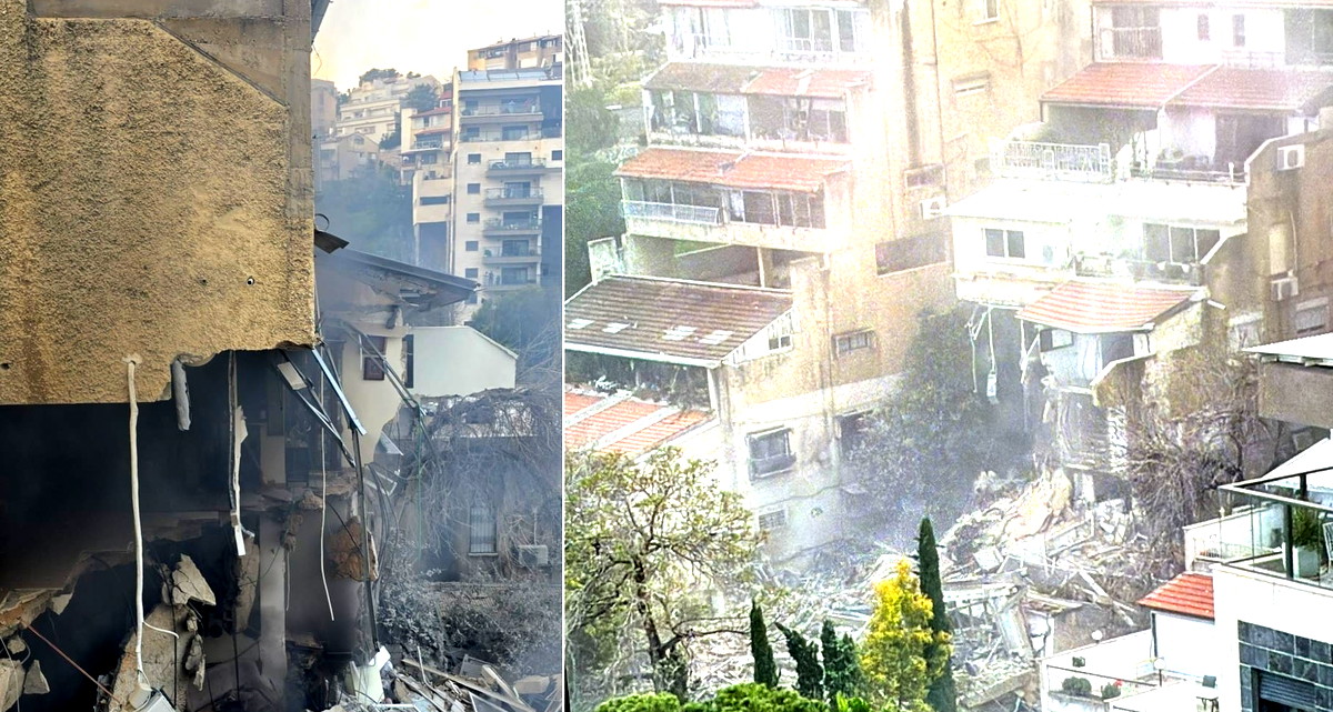 حيفا: إصابة 10 أشخاص بينهم مسن بجراح خطيرة إثر سقوط مباشر لصواريخ ومواصلة البحث عن عالقين