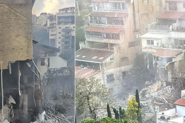 حيفا: إصابة 10 أشخاص بينهم مسن بجراح خطيرة إثر سقوط مباشر لصواريخ ومواصلة البحث عن عالقين