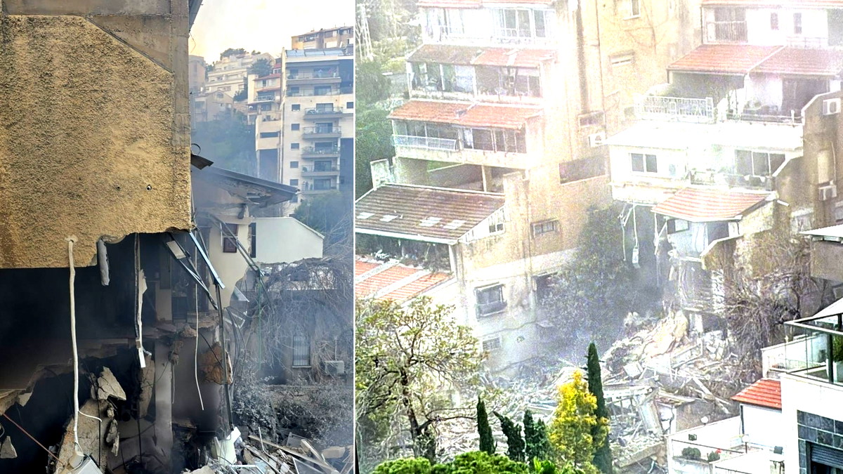 حيفا: إصابة 10 أشخاص بينهم مسن بجراح خطيرة إثر سقوط مباشر لصواريخ ومواصلة البحث عن عالقين