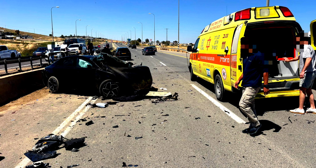 النقب: مصرع شاب وإصابة آخرين بجراح حرجة ومتوسطة إثر حادث طرق مروع قرب أبو تلول