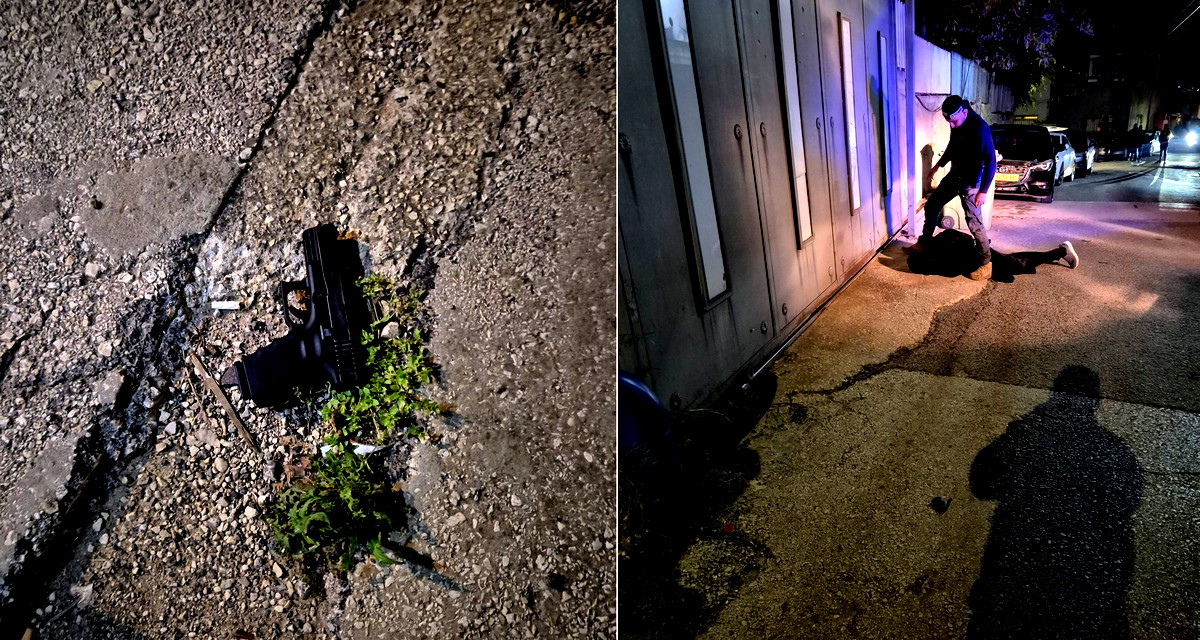 اكسال: اعتقال شاب (28 عامًا) بشبهة محاولة قتل بعد ثوانٍ من إطلاق النار ومصادرة سلاح 