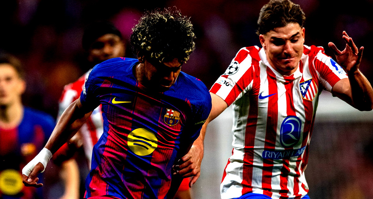  أتليتكو مدريد يقصي برشلونة في دوري أبطال أوروبا ويتأهل الى نصف النهائي 