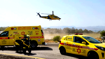 سقوط عامل من ارتفاع في موقع بناء بمجد الكروم، وحالته خطيرة