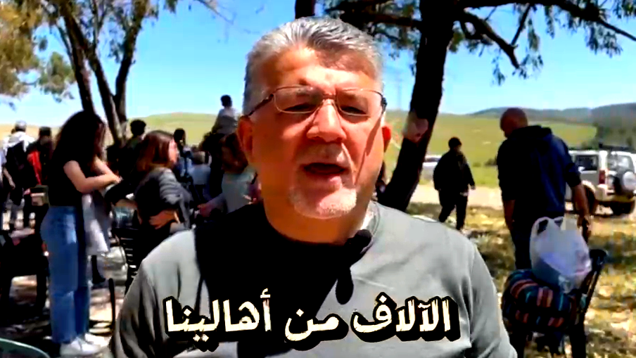 د. يوسف جبارين خلال مسيرة العودة: رسالتنا اليوم هي التمسّك ببلداتنا وحقوقنا
