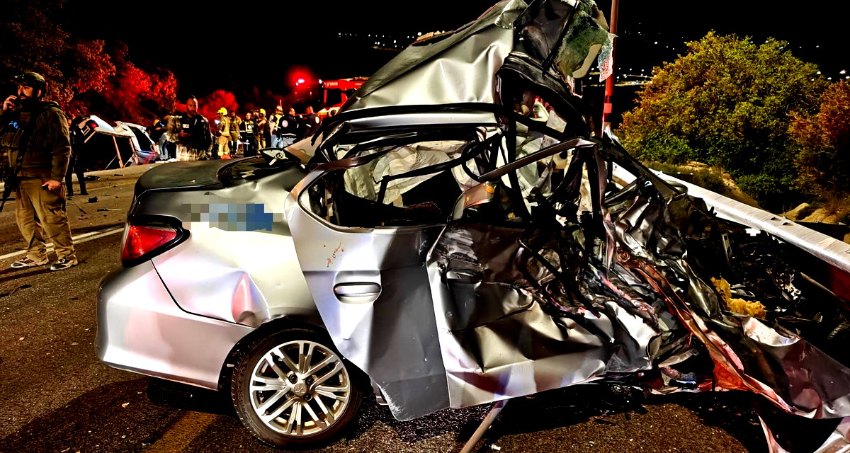 شارع 60: مصرع شخصين (في الأربعينيات) وإصابة 7 آخرين إثر حادث طرق مروع بالقرب من مفرق "رحليم"