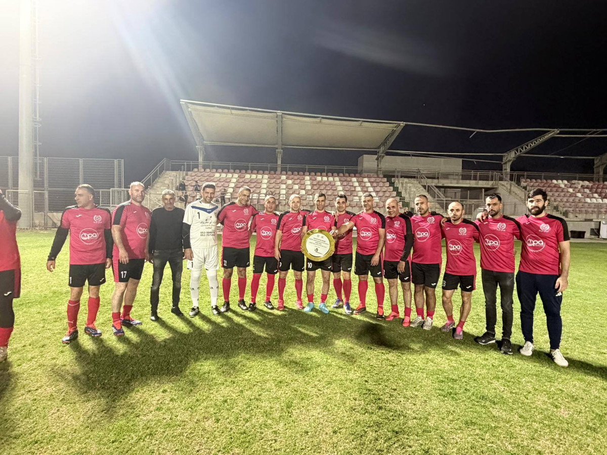 تتويج قدامى عرابة بلقب دوري منطقة الشمال لموسم 2025-2026