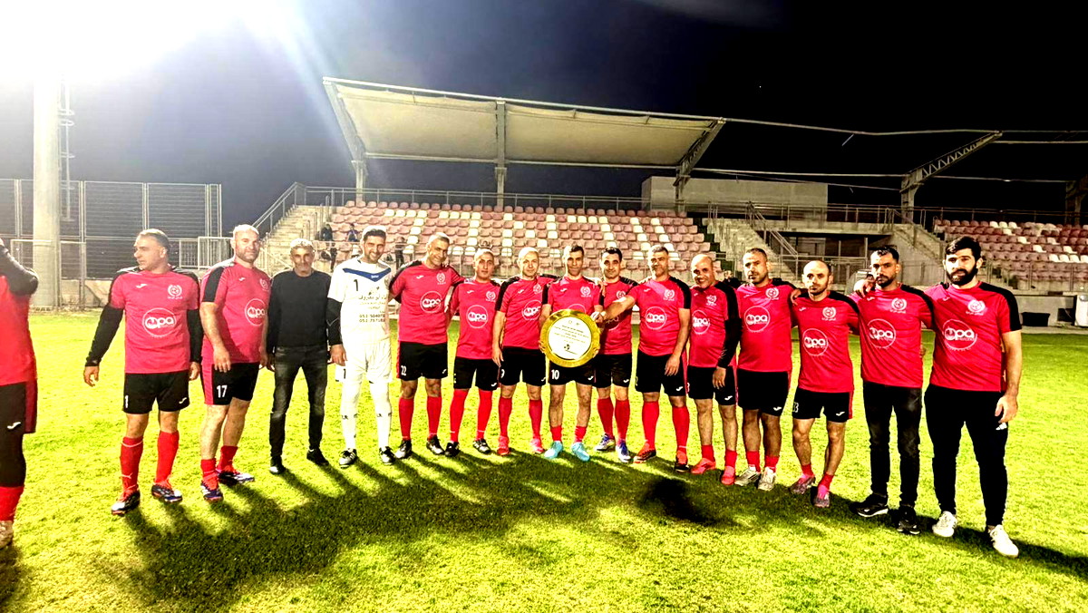 تتويج قدامى عرابة بلقب دوري منطقة الشمال لموسم 2025-2026