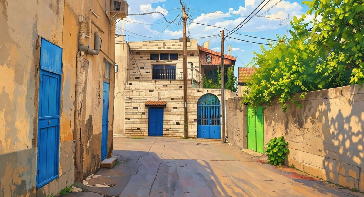 حاراتنا القديمة  وحارات أوروبا 