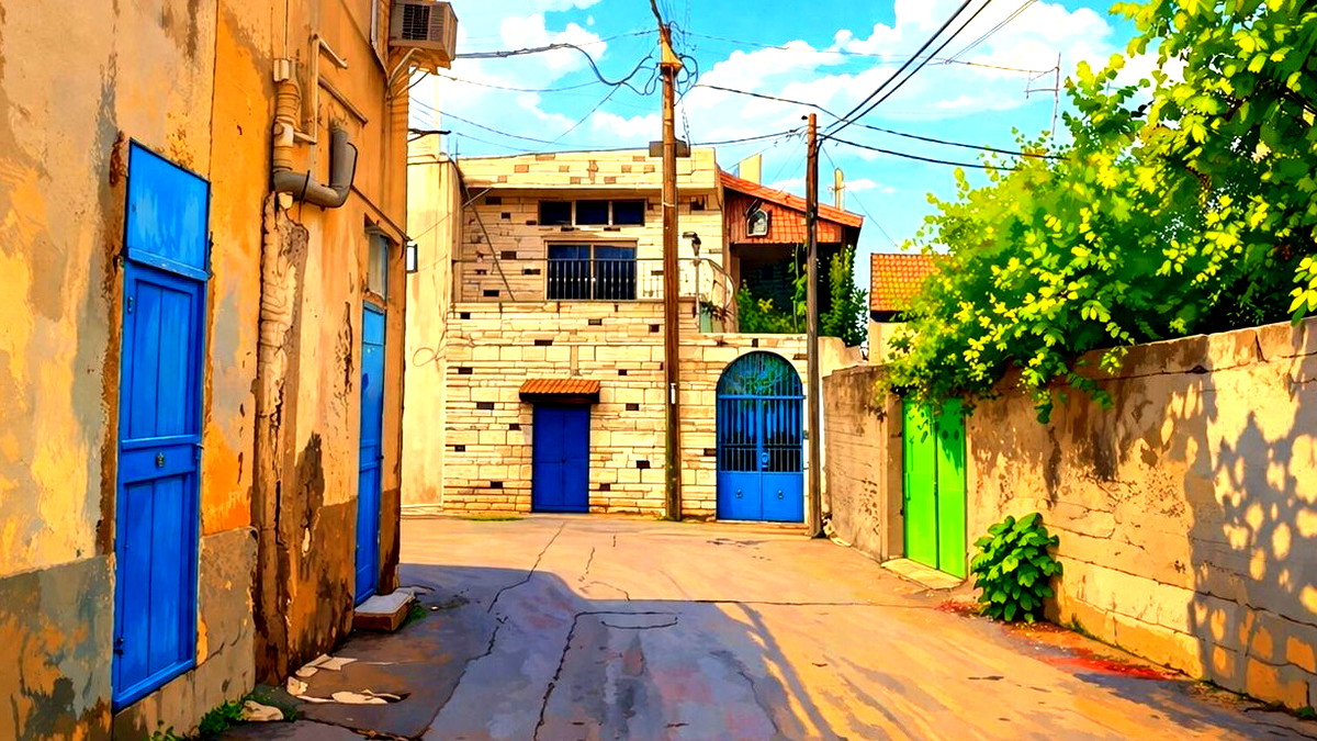 حاراتنا القديمة  وحارات أوروبا 