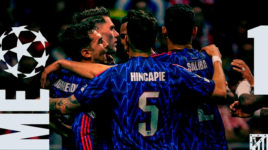 تعادلٌ إيجابي بين أتليتيكو مدريد وآرسنال 1-1 في دوري أبطال أوروبا