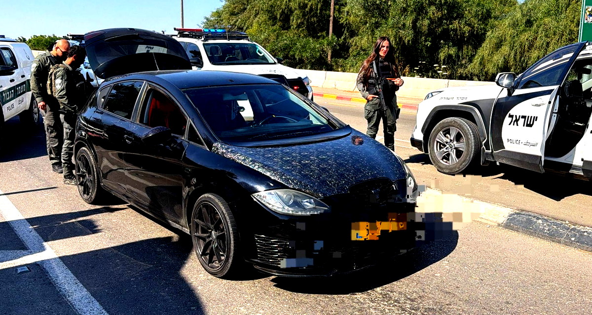 حاول الفرار من الشرطة فدهس متطوعًا وأُوقف عند حاجز أمني في باقة الغربية