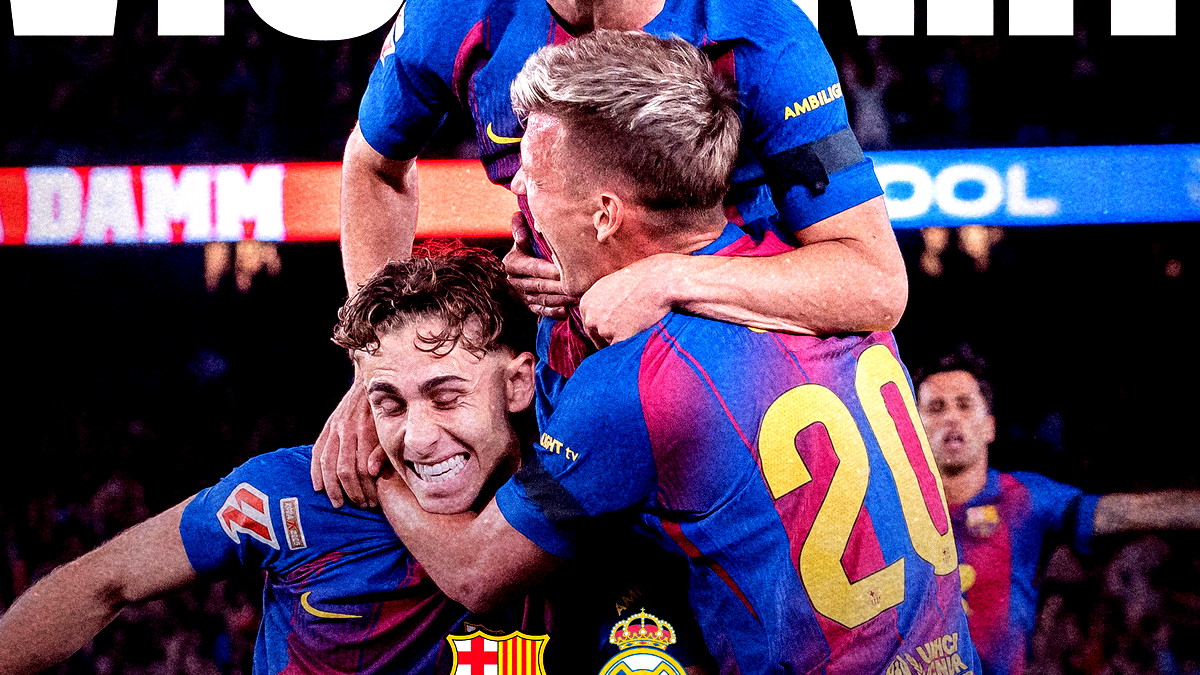 برشلونة يفوز على ريال مدريد في الكلاسيكو ويتوج بلقب الدوري الاسباني