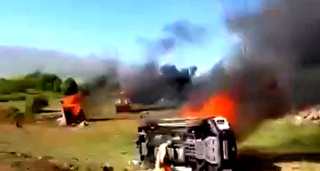 الجولان: اعتقال أربعة أشخاص بشبهة إضرام النيران أمس على خلفية استئناف أعمال توربينات الرياح