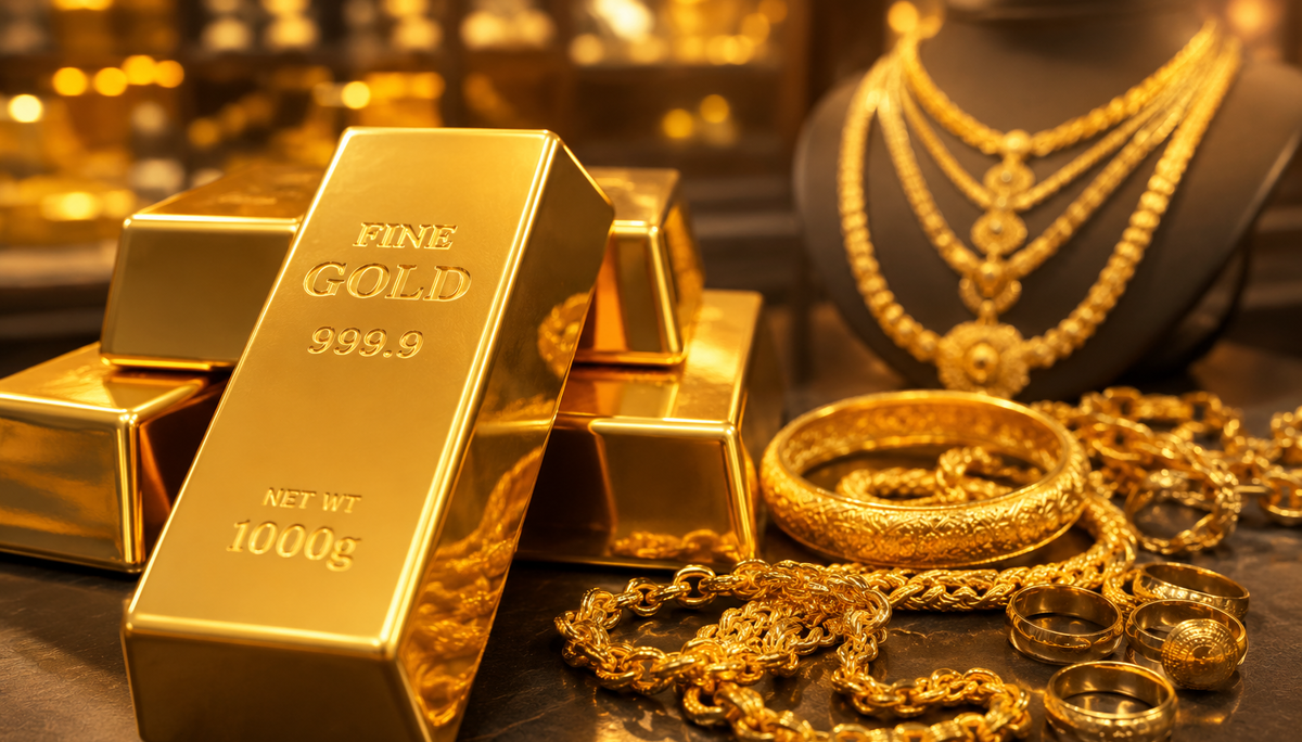 أسعار الذهب تسجل انخفاضًا بنسبة 2.43% رغم استمرار الزخم الصاعد في الأسواق