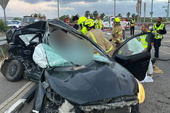 شارع رقم 90: مصرع شخص إثر حادث طرق مروع بالقرب من بحيرة الحولة