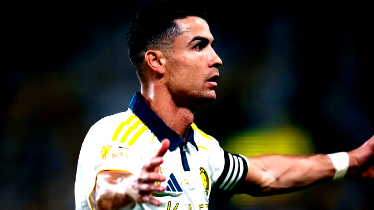  رونالدو يقود النصر للتتويج في بطولة الدوري السعودي لأول مرة منذ 2019 بعد الفوز على ضيفه ضمك 