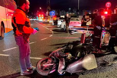 إصابة شاب (20 عاماً) بجراح متوسطة إثر حادث طرق على شارع 79