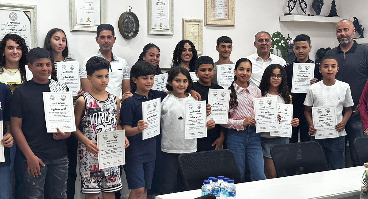 بلدية كفرقرع تحتفي برياضييها المتفوقين في بطولة الدولة الرسمية للدراجات الجبلية XCO لعام 2026