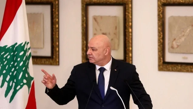 الرئيس اللبناني: لن ننسحب من المفاوضات وندعو لإنهاء العداء مع إسرائيل بانسحابها وفرض سيادة الجيش