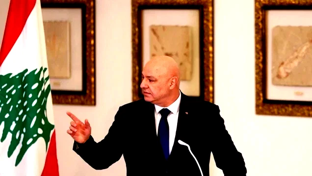 الرئيس اللبناني: لن ننسحب من المفاوضات وندعو لإنهاء العداء مع إسرائيل بانسحابها وفرض سيادة الجيش