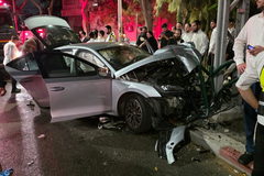 حيفا: إصابة شابين (20 عاماً) بجراح خطيرة إثر اصطدام مركبة بجدار