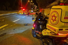 نيشر: إصابة شاب (27 عاماً) من يافة الناصرة بجراح خطيرة إثر حادث مروع بين دراجة نارية ومركبة