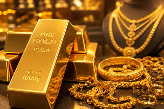 الذهب يتراجع مع صعود النفط فوق 100 دولار