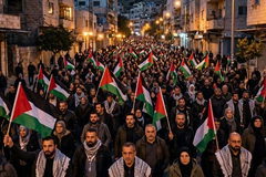 لجنة المتابعة تدعو لأوسع مشاركة في مظاهرة قطرية بأم الفحم السبت المقبل احتجاجاً على الحرب والانتهاكات