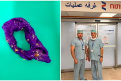 إنقاذ مسنة من الاختناق في المركز الطبي زيڤ بعد اكتشاف ربطة شعر كبيرة عالقة عند مدخل المريء