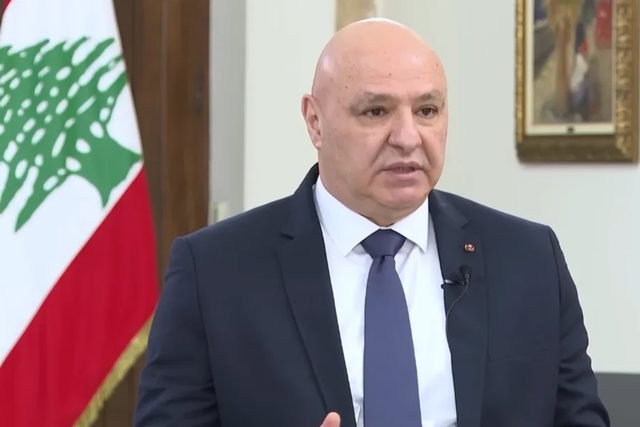 الرئيس اللبناني: نسعى لاتفاق أمني مع إسرائيل لإنهاء حالة العداء وتهيئة الطريق أمام اتفاق سلام