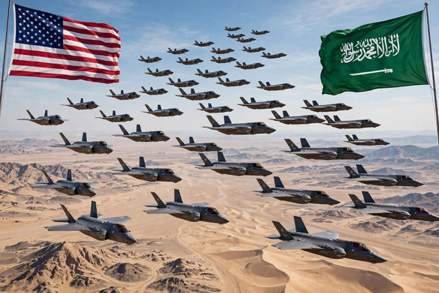 الخارجية الأمريكية تصادق على دفع صفقة لبيع 48 طائرة "F-35" للسعودية