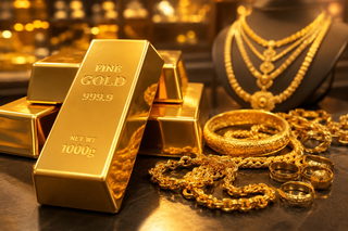 الذهب يرتفع بأكثر من 1% مع انخفاض أسعار النفط وتراجع الدولار
