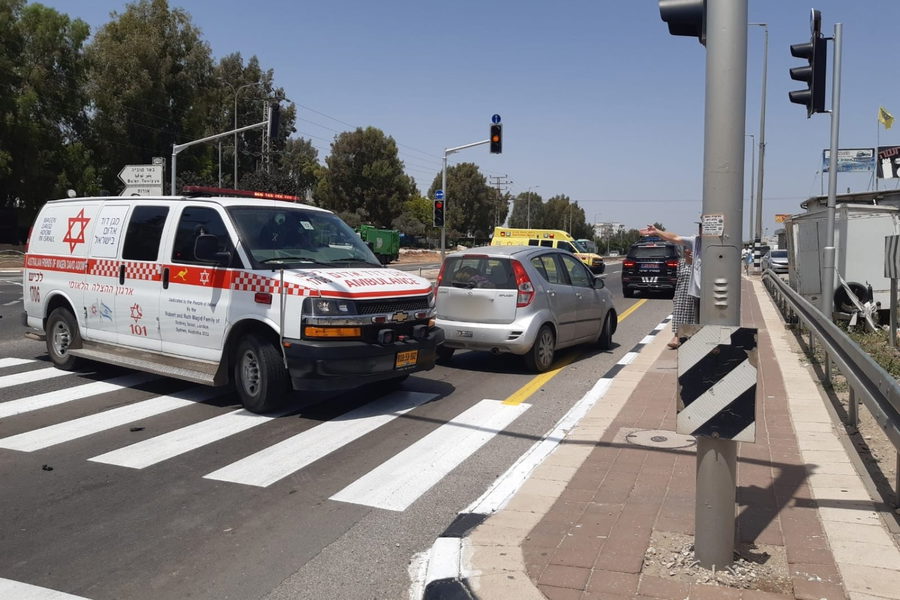 إصابة شاب بجراح حرجة جراء حادث دراجة نارية على شارع 8556 قرب الكمانة