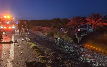 إقرار وفاة شخص وإصابة 5 آخرين بجراح متفاوتة إثر حادث طرق على شارع 90 في منطقة الأغوار
