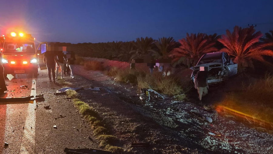 مصرع عبدالله زعبي من الناصرة وإصابة 5 آخرين إثر حادث طرق على شارع 90 في منطقة الأغوار