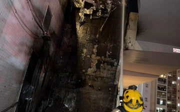 أشدود: اندلاع حريق في محيط مبنى دون إصابات