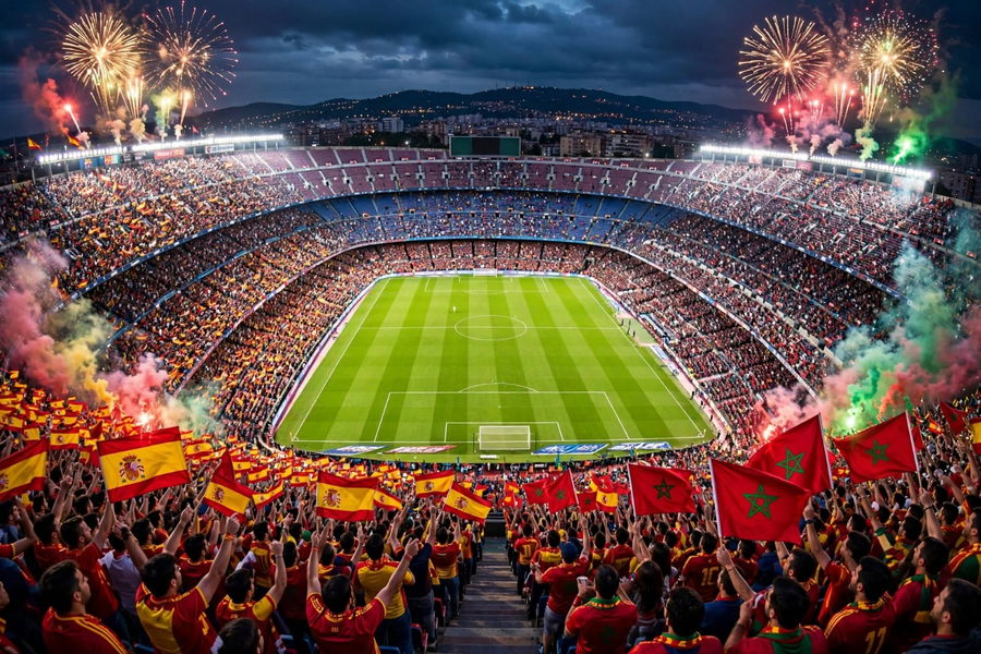 برشلونة يتحدى مدريد والمغرب: نهائي كأس العالم 2030 في كامب نو